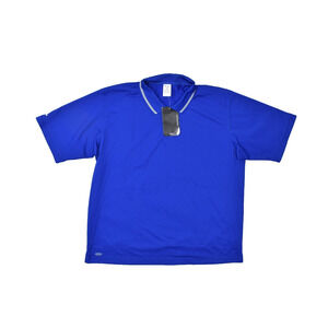 NEW Adidas Men's Blue Regular Size 2XL Golf Performance Polo Shirt